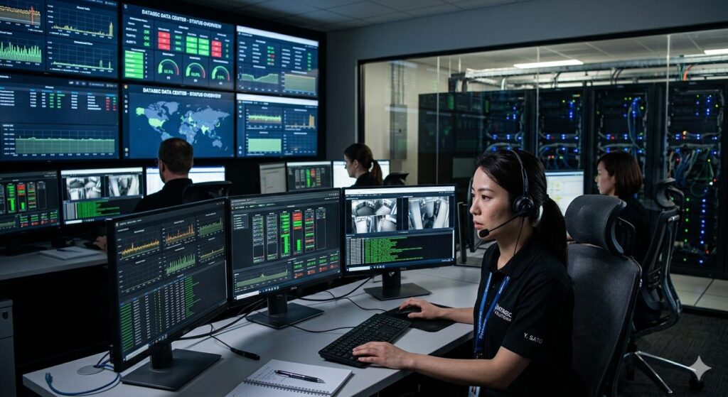 監視オペレーターの1日ルーティン|夜勤・日勤の流れと実態を現役目線で解説 2 監視オペレーター夜勤の1日ルーティン