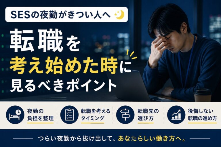 夜勤の監視室で働き方を見直す若手インフラエンジニア